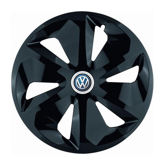 Set 4 Capace Roti Roco Negru R14, pentru Volkswagen