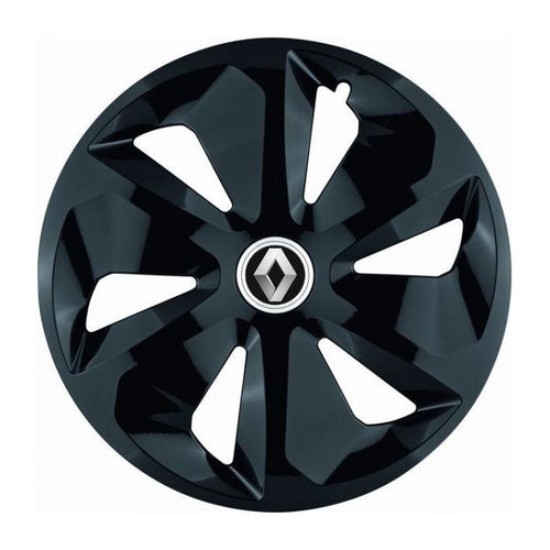 Set 4 Capace Roti Roco Negru R15, pentru Renault