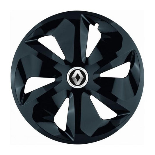 Set 4 Capace Roti Roco Negru R16, pentru Renault
