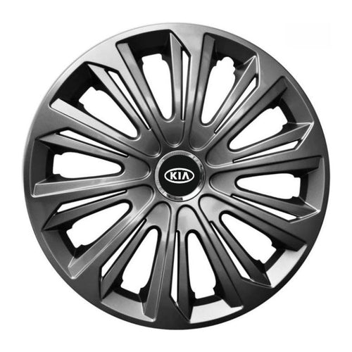 4 db-os erős grafit keréktárcsa készlet R14 kompatibilis a Kia modellekkel
