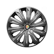 Set 4 capace roti strong grafit R15 Compatibil Cu Alfa Romeo