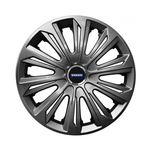 Set 4 capace roti strong grafit R15 Compatibil Cu Volvo
