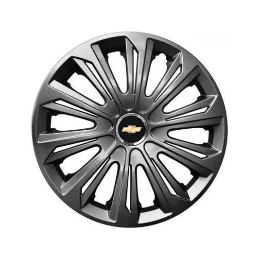 Set 4 capace roti strong grafit R16 Compatibil Cu Chevrolet
