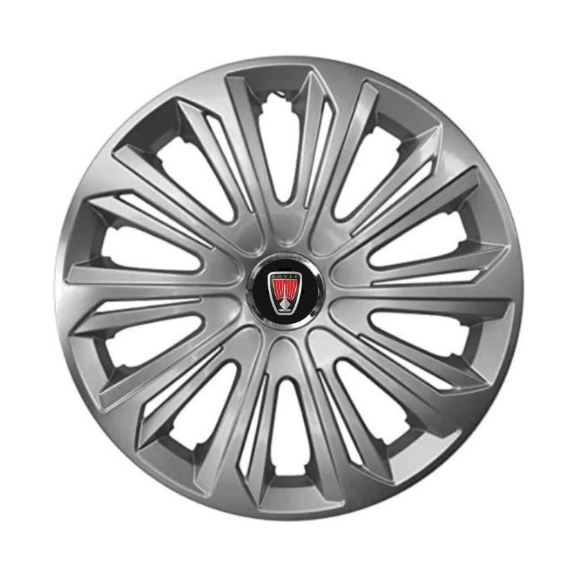 Set 4 capace roti Strong silver varnished R14 Compatibil Cu Range Rover