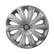 Set 4 capace roti Strong silver varnished R15 Compatibil Cu VW