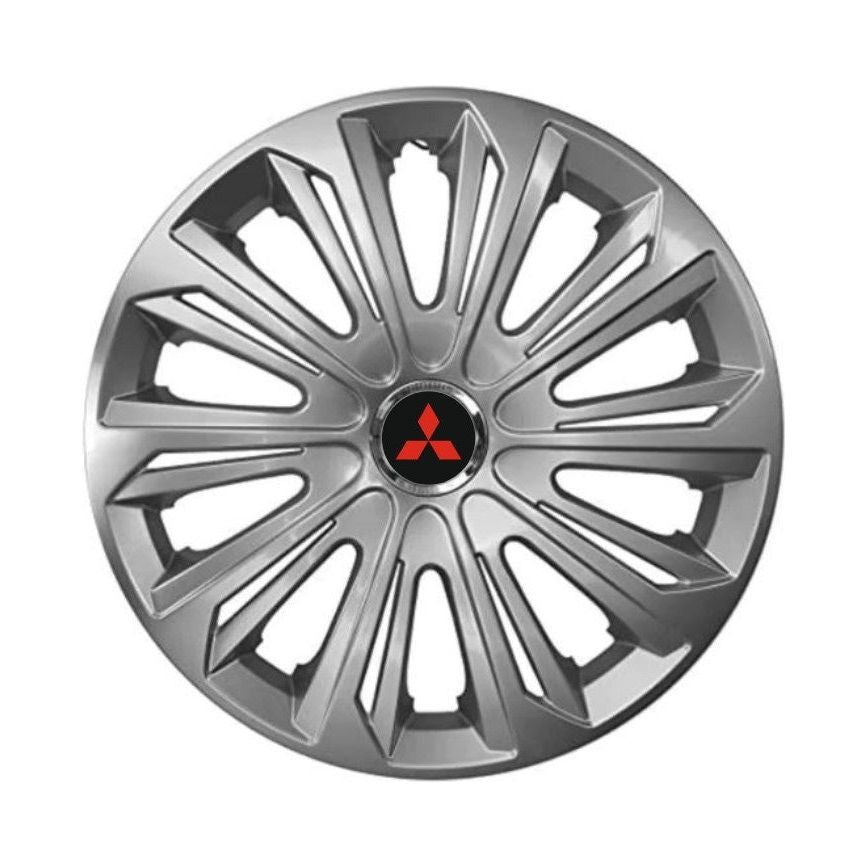 Set 4 capace roti Strong silver varnished R15 Compatibil Cu Mitsubishi