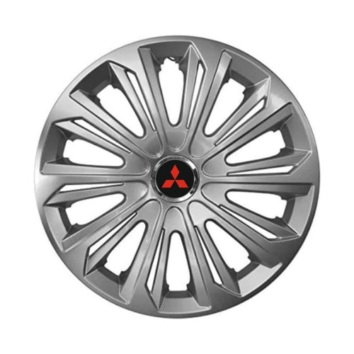 Set 4 capace roti Strong silver varnished R15 Compatibil Cu Mitsubishi