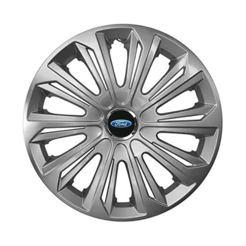 Set 4 capace roti Strong silver varnished R16 Compatibil Cu Ford