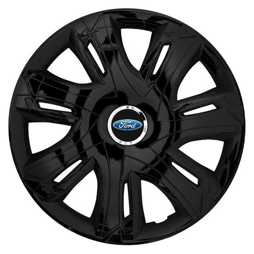 Set 4 capace roti Supernova black laquered R16 Compatibil Cu Ford