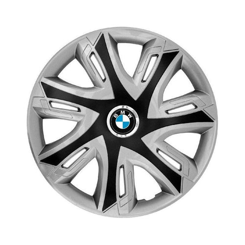 Set 4 capace roti Supernova silver/black R15 Compatibil Cu BMW