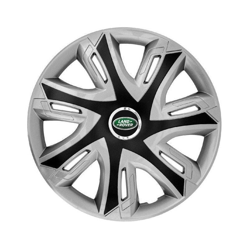 Set 4 capace roti Supernova silver/black R15 Compatibil Cu Land Rover