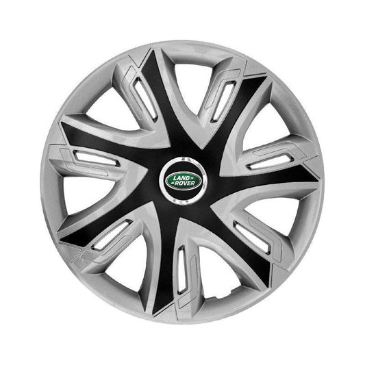 Set 4 capace roti Supernova silver/black R15 Compatibil Cu Land Rover