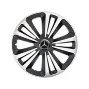 Set 4 Capace Roti Terra Gri-Negru R14, Compatibil Cu Mercedes Benz