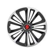 Set 4 Capace Roti Terra Gri-Negru R15 Compatibil Cu Suzuki