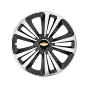 Set 4 Capace Roti Terra Gri-Negru R16, Compatibil Cu Chevrolet