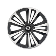 Set 4 Capace Roti Terra Gri-Negru R16, Compatibil Cu Hyundai