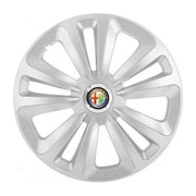 Set 4 Capace Roti Terra Gri R15 pentru Alfa Romeo