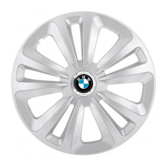 Set 4 Capace Roti Terra Gri R15 pentru BMW