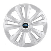 Set 4 Capace Roti Terra Gri R15 pentru Ford
