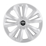 Set 4 Capace Roti Terra Gri R15 pentru Toyota