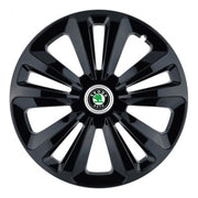 Set 4 Capace Roti Terra Negru R14, pentru Skoda