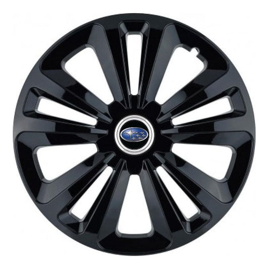 Set 4 Capace Roti Terra Negru R15, pentru Subaru