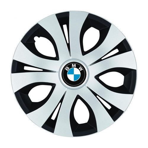 Set 4 Capace Roti Top Gri-Negru R16, Compatibil Cu BMW