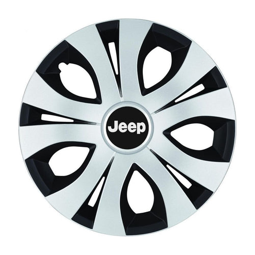 Комплект 4 таса Top сиво-черен R17, съвместими с Jeep
