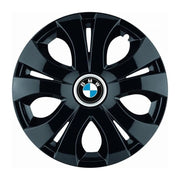 Set 4 Capace Roti Top Negru R16, Compatibil Cu BMW