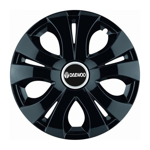 Set 4 Capace Roti Top Negru R16, Compatibil Cu Daewoo