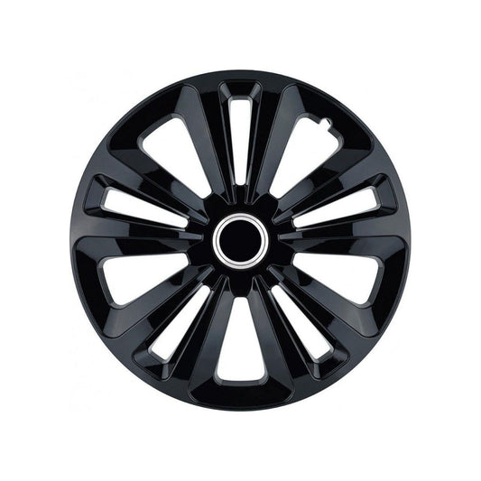 4 db-os Terra Black R15 kerékborítás készlet