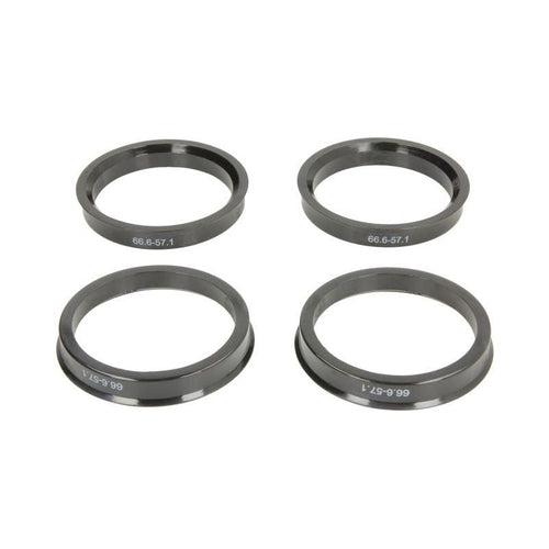 Set 4 Inele Centrare Jante pentru jante altele 66.6 la 57.1 Audi-Mercedes-Volkswagen