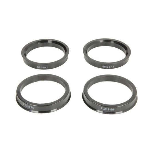 Set 4 Inele Centrare Jante pentru jante altele 66.6 la 57.1 Audi-Mercedes-Volkswagen