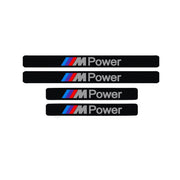 Set 4 Stickere Praguri BMW M Power, sticker decorativ