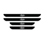 Set 4 stickere protectie praguri pentru Audi DOPE, Creative Rey®