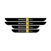 Set 4 stickere protectie praguri pentru Renault F1 Team, Creative Rey®