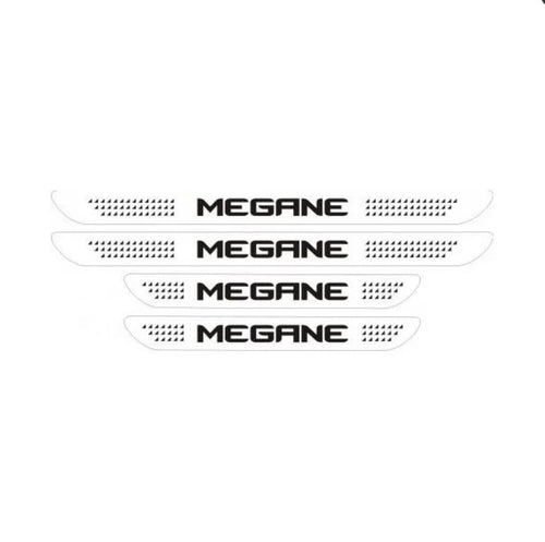 Set 4 stickere protectie praguri pentru Renault Megane v1, Creative Rey®