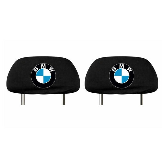 Set 5 huse tetiere negre, pentru gama auto BMW