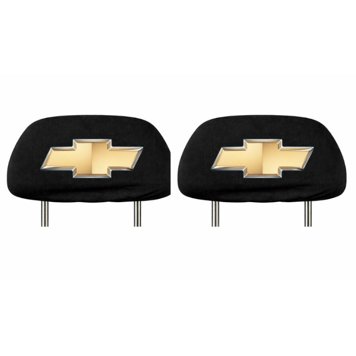 Set 5 huse tetiere negre, pentru gama auto CHEVROLET