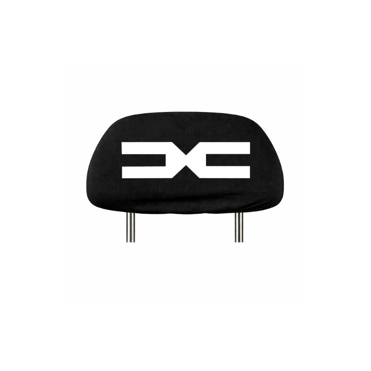 Set 5 huse tetiere negre, pentru gama auto DACIA NOU