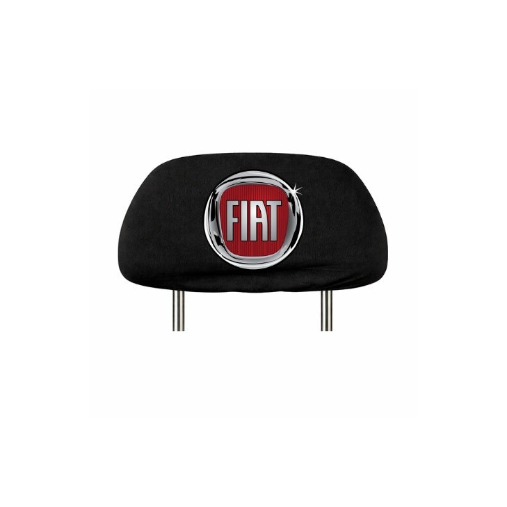 Set 5 huse tetiere negre, pentru gama auto FIAT