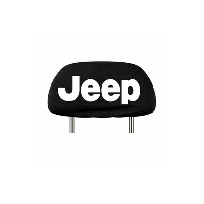 Set 5 huse tetiere negre, pentru gama auto JEEP