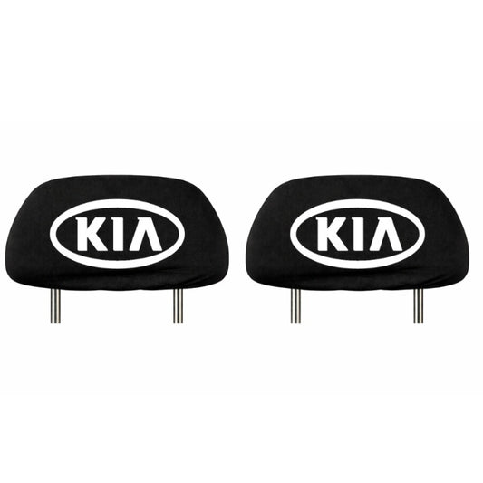 Set 5 huse tetiere negre, pentru gama auto KIA