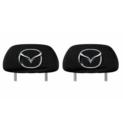 Set 5 huse tetiere negre, pentru gama auto MAZDA