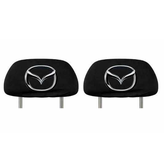 Set 5 huse tetiere negre, pentru gama auto MAZDA