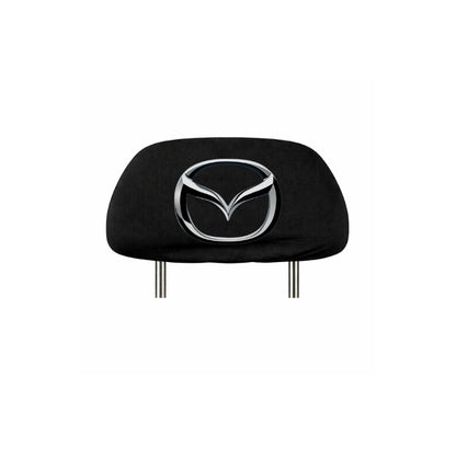 Set 5 huse tetiere negre, pentru gama auto MAZDA