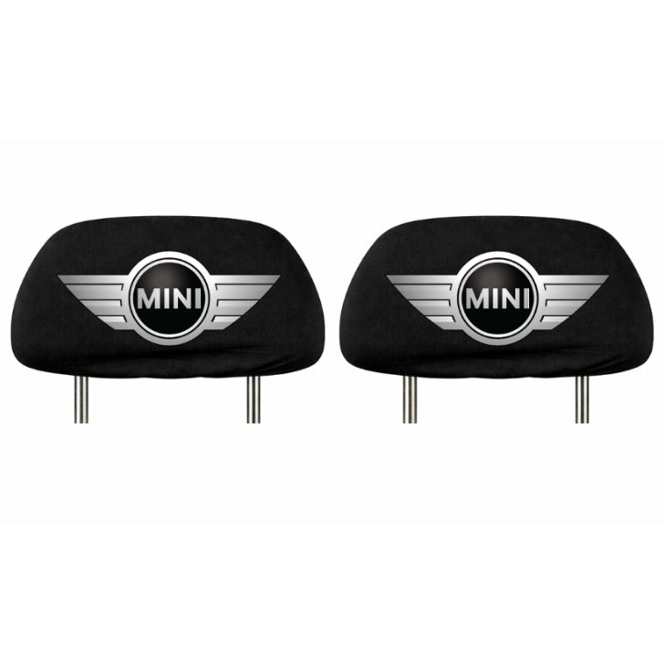 Set 5 huse tetiere negre, pentru gama auto MINI