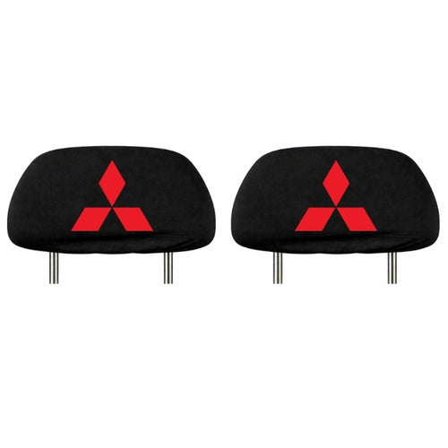 Set 5 huse tetiere negre, pentru gama auto MITSUBISHI