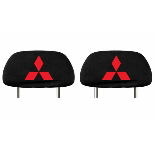 Set 5 huse tetiere negre, pentru gama auto MITSUBISHI