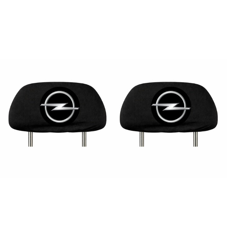 Set 5 huse tetiere negre, pentru gama auto OPEL